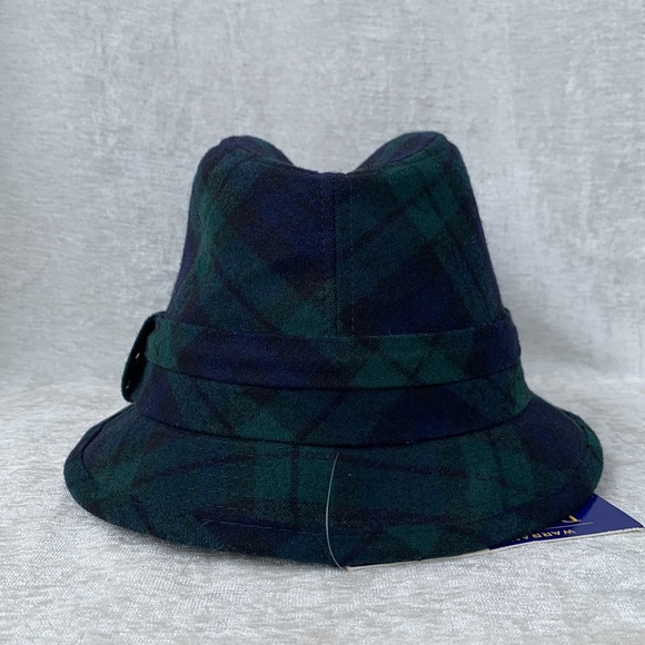 Pendleton Virgin Wool Tartan Fedora Check Plaid Hat NWT - Picture 4 of 12